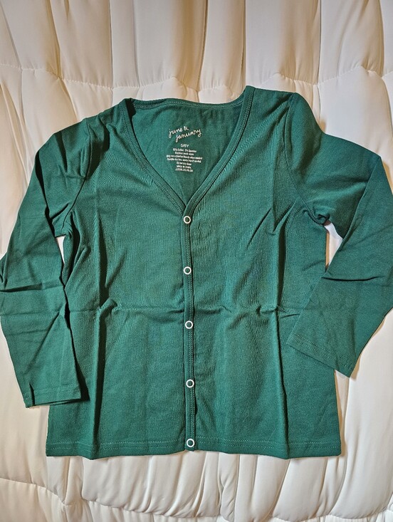 June & January Other - June & January Green Cardigan Sweater Top Size 5/6Y NWT